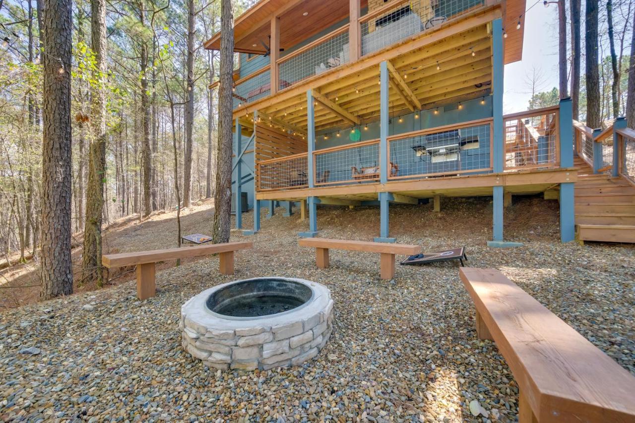 Serene Broken Bow Cabin With Hot Tub And Fire Pit! Exterior foto